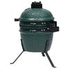 vidaXL 2-í-1 Kamado Kolagrill Reykofn Keramik 56 cm Grænn