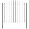 vidaXL Gar&eth;hefti 7 pcs Gr&aacute;r 170 x 190 cm Dufth&uacute;&eth;a&eth; st&aacute;l