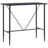 vidaXL Barbor&eth; Svart 120 x 60 x 110 cm MDF