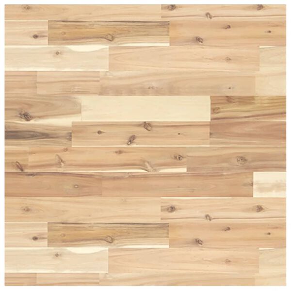 vidaXL Bor&eth;plata Ferningur 60x60x4 cm Gegnheil Akas&iacute;a