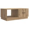 vidaXL S&oacute;fabor&eth; Handverkseik 90 x 50 x 37 cm Samsettur vi&eth;ur