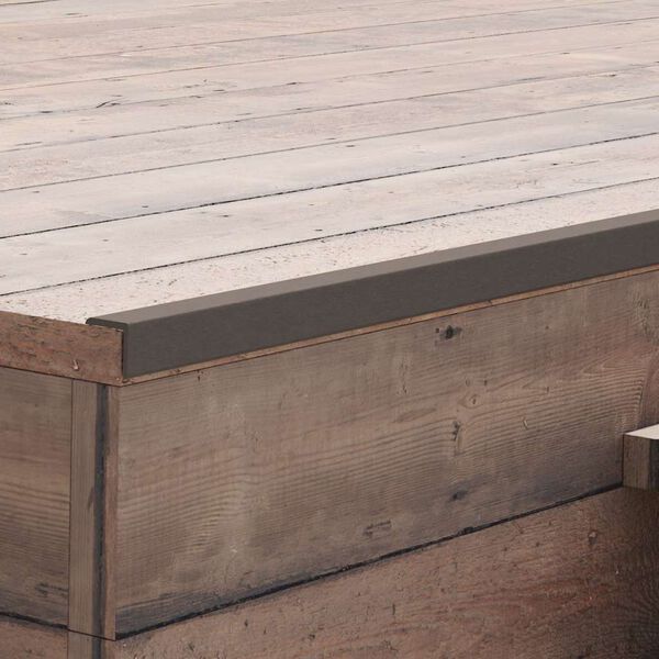 vidaXL 5 stk Kantkl&aelig;&eth;ing &Aacute;l WPC 170 cm D&ouml;kkbr&uacute;n