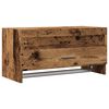 vidaXL fatask&aacute;pur Old Wood 70x32,5x35 cm Engineered Wood