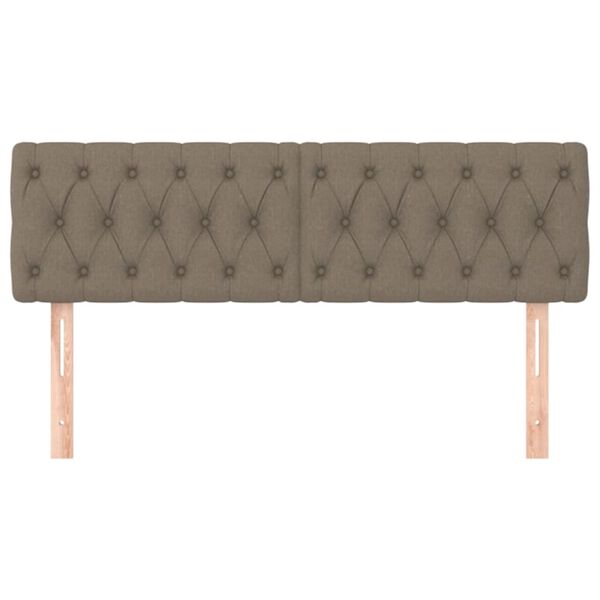 vidaXL H&ouml;fu&eth;gaflar M&oacute;gr&aacute;tt 144x7x78/88 cm Efni