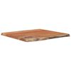 vidaXL Bor&eth;plata 60x60x2,5 cm Ferhyrnd Akas&iacute;uvi&eth;ur N&aacute;tt&uacute;rulegar Br&uacute;nir