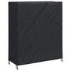vidaXL Pingpong bor&eth;d&uacute;kur Einlita Svartur 165 x 70 x 185 cm d&uacute;kur