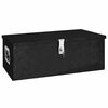 vidaXL Geymslubox Svart 80x39x30 cm &Aacute;l