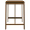 vidaXL Barborð Honey Brown 140x80x110 cm Solid Wood Furu