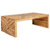vidaXL S&oacute;fabor&eth; Ve&eth;ra&eth;ur Tekkvi&eth;ur 110x35x38 cm