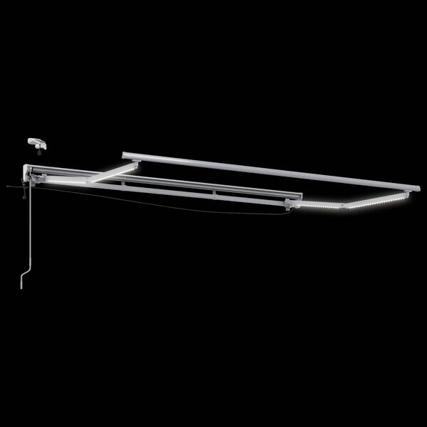 vidaXL Rafmagns samanbrj&oacute;tanlegt s&oacute;lsk&yacute;li Drapplita&eth;ur 3,5 x 2,5 m