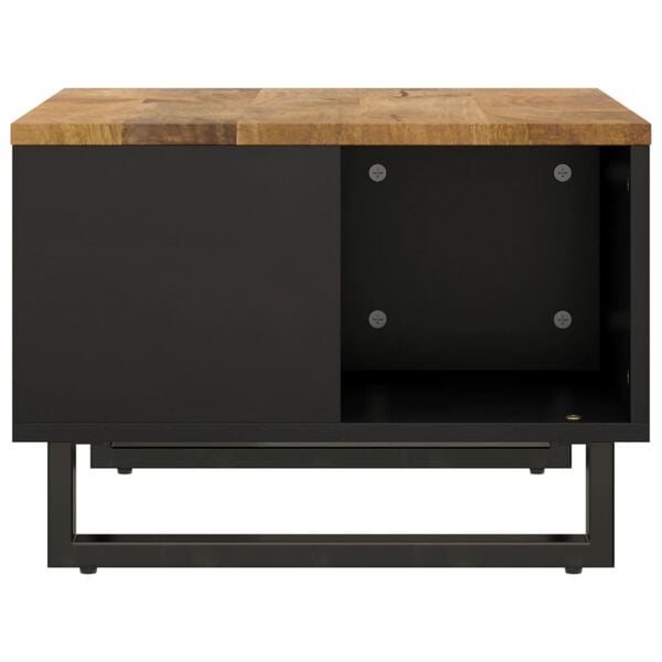 vidaXL Sófaborð 60x50x35 cm Gegnheill Mangóviður