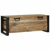vidaXL Geymslukistur Br&uacute;nn 80 x 30 x 30 cm Gegnheill mang&oacute;vi&eth;ur