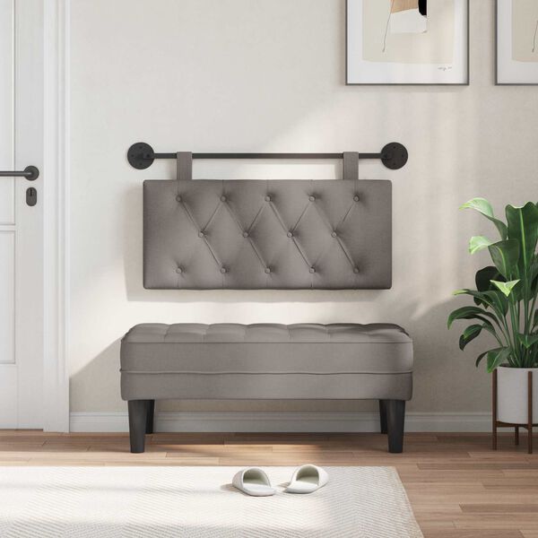 vidaXL Hengisk&aacute;li Vegghengt M&oacute;gr&aacute;r 100 x 55 x 7 cm d&uacute;kur