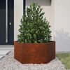 vidaXL Gr&oacute;&eth;ursetningu Rusty 90x90x45 cm Corten St&aacute;l