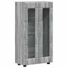 vidaXL Vi&eth;beinteyfla me&eth; hillu FLORIN Gr&aacute;r Sonoma 55,5 x 29 x 100 cm