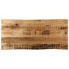 vidaXL Bor&eth;plata me&eth; N&aacute;tt&uacute;rulegum Br&uacute;num 90x40x2,5 cm Mang&oacute;vi&eth;ur