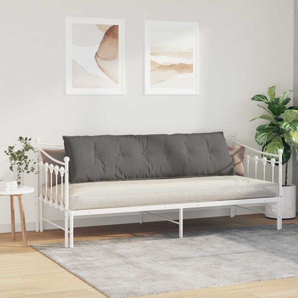 vidaXL Bakp&uacute;&eth;i Lj&oacute;sgr&aacute;r 180 x 50 cm Korduroy efni