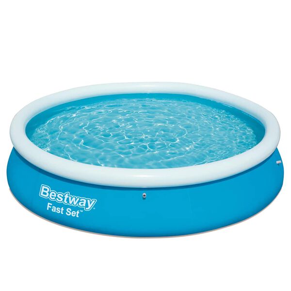 Bestway Fast Set Uppblásin Sundlaug Hringlaga 366x76 cm 57273