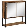 vidaXL Spegilska Gamalt timbur 60 x 16 x 60 cm Samsettur vi&eth;ur