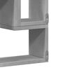 vidaXL Wall Shelf Concrete Grey 96x12x64 cm Chipboard