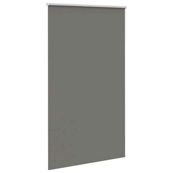 vidaXL R&uacute;llugard&iacute;nur Blackout gr&aacute;r 135x230 cm Efni Breidd 131,6 cm