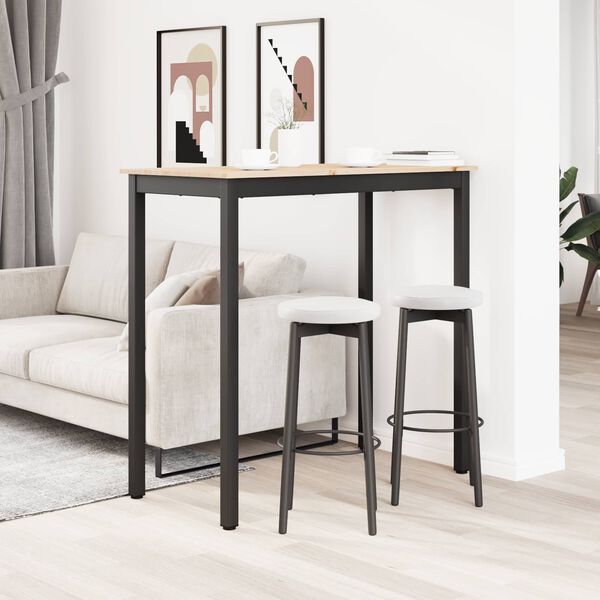 vidaXL Barbor&eth; N&aacute;tt&uacute;rulegur 110 x 55 x 105 cm Solid furuhikk