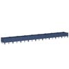 vidaXL Gr&oacute;&eth;urkassi me&eth; Pinnum Bl&aacute;gr&aacute;r 362,5x42,5x28,5 cm PP