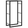 vidaXL Eldivi&eth;argrind Sv&ouml;rt 50x28x94 cm St&aacute;l