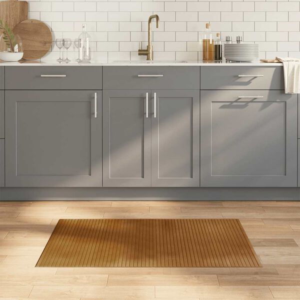 vidaXL Motta Ferhyrnd Br&uacute;n 60x100 cm Bambus