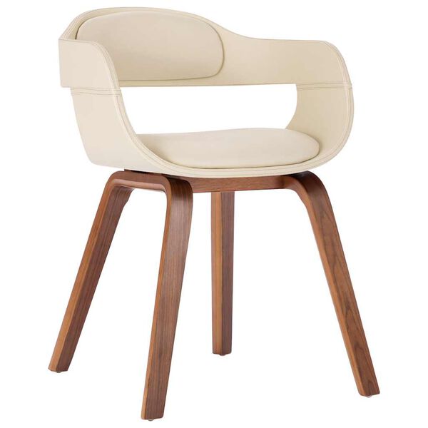 vidaXL Bor&eth;stofust&oacute;ll Rj&oacute;mahv&iacute;tt Le&eth;url&iacute;ki og Sveig&eth;ur Vi&eth;ur