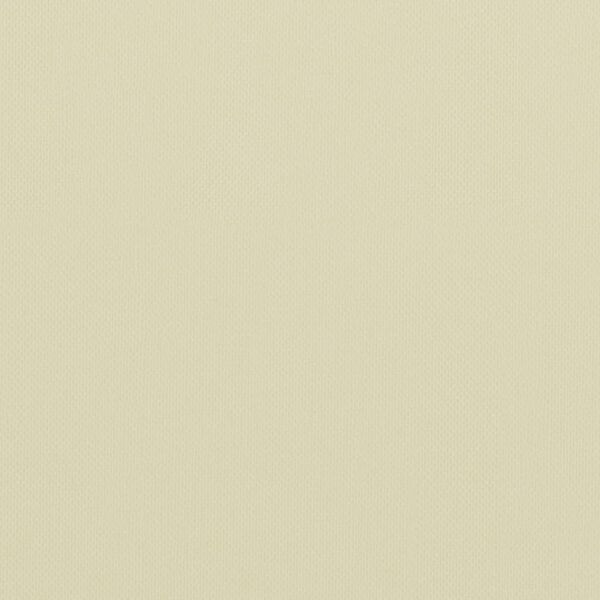 vidaXL Svalaskilrúm Rjómahvítt 120x400 cm Oxforddúkur