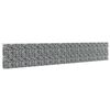 vidaXL Steinaveggur me&eth; Lokum S&iacute;nkh&uacute;&eth;a&eth; st&aacute;l 600x30x100 cm