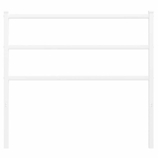 vidaXL Skiptanlegt R&uacute;mgafl &uacute;r M&aacute;lmi Hv&iacute;tur 107 cm