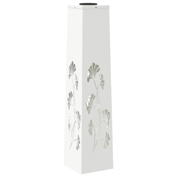 vidaXL S&oacute;lar LED st&iacute;gslj&oacute;s 2 pcs Hv&iacute;tt Kaldvalsa&eth;ur st&aacute;lar