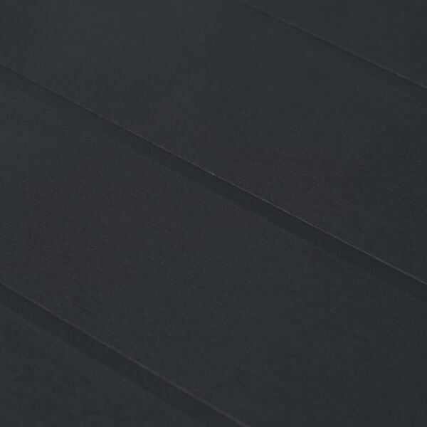 vidaXL Garðborð Reykgrátt 79x79x72 cm Plast Spanskreyrsútlit