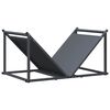 vidaXL eldivi&eth;argrind Antras&iacute;t 70x43x34,5 cm Kaldvalsa&eth; st&aacute;l