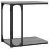 vidaXL Hli&eth;arbor&eth; Gr&aacute;tt Sonoma 50x35x52 cm Samsettur Vi&eth;ur