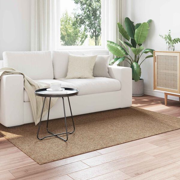 vidaXL Sv&aelig;&eth;isteppi AGIRA N&aacute;tt&uacute;rulegur 170 x 120 cm P&oacute;l&yacute;ester