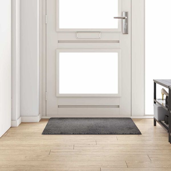 vidaXL Teppar&uacute;m Gr&aacute;r 100 x 100 cm 100% p&oacute;l&yacute;pr&oacute;p&yacute;len tuft