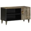 vidaXL sj&oacute;nvarpssk&aacute;pur Lj&oacute;sgr&aacute;r 80x31,5x46 cm Solid Wood Mang&oacute;