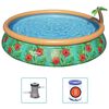 Bestway Fast Set Uppbl&aacute;sanlegt Paradise Palms Sundlaugarsett 457x84 cm