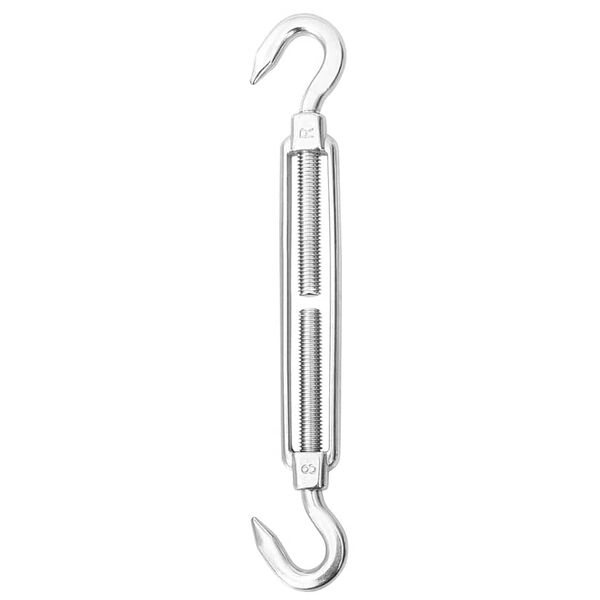 vidaXL Fylgihlutasett fyrir Sólskyggni 9 Hlutir Ryðfrítt stál