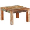 vidaXL S&oacute;fabor&eth; 55x55x35 cm Gegnheill Endurn&yacute;ttur Vi&eth;ur