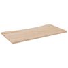 vidaXL Bor&eth;plata 110x60x2,5 cm Gegnheil Fura