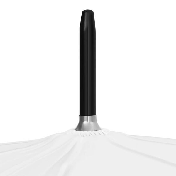 vidaXL Regnhl&iacute;f Hv&iacute;t 130 cm