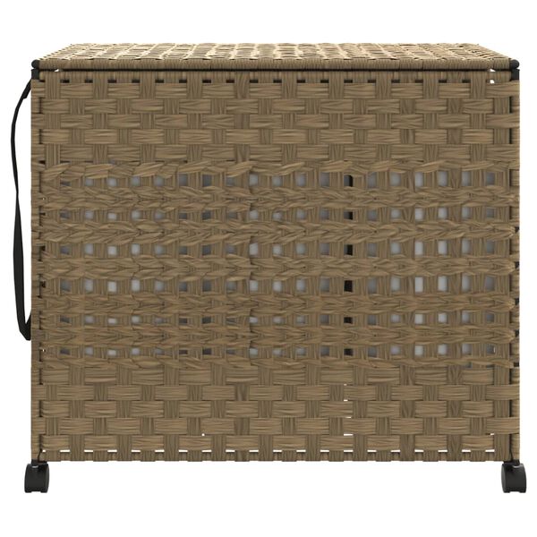 vidaXL &thorn;vottakarfa me&eth; Hj&oacute;lum 66x35x60 cm Rattan