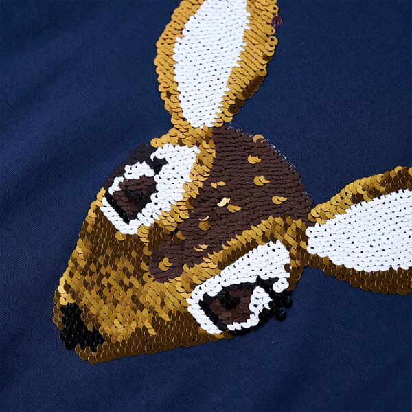 Barnabolur me&eth; S&iacute;&eth;um Ermum D&ouml;kkbl&aacute;r 104