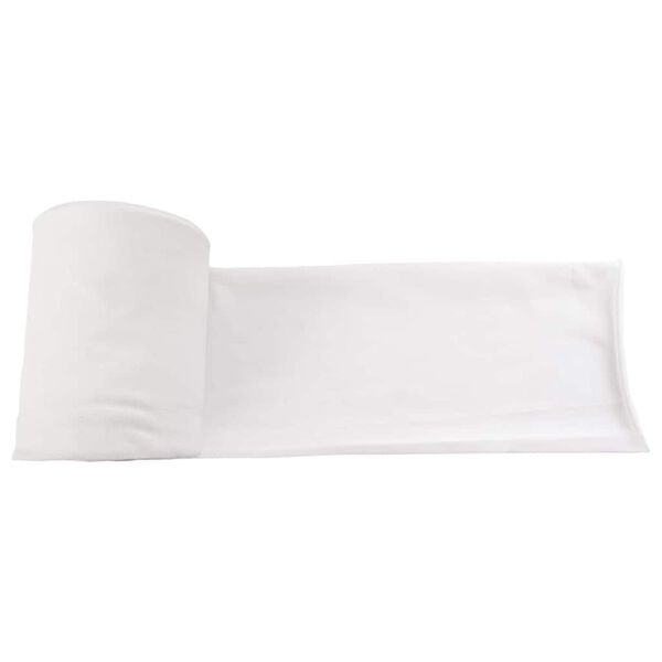 vidaXL Ni&eth;urfallsr&ouml;r Hv&iacute;tt 16 x 2000 cm d&uacute;kur