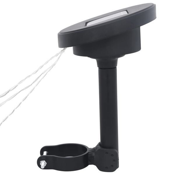 vidaXL LED Ljósasería með Sólskildi fyrir Garðtjald