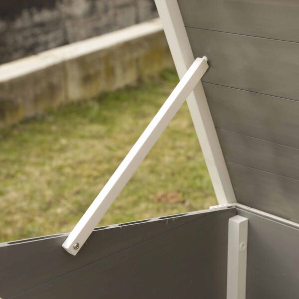 Kerbl ECO Hænsnakofi "Barney" Plast 137x73x83 cm Grár og Hvítur